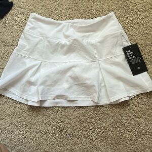Etonic white tennis skirt